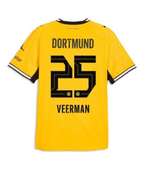 Borussia Dortmund Joey Veerman #25 Maglia Gara Casa Repliche 2026-27 Maniche Corte Borussia Dortmund Joey Veerman #25 Maglia Gara Casa Repliche 2026-27 Maniche Corte